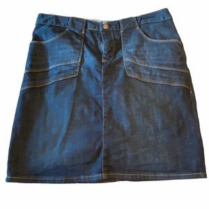 Tommy Hilfiger Blue Jean Skirt, Size 10